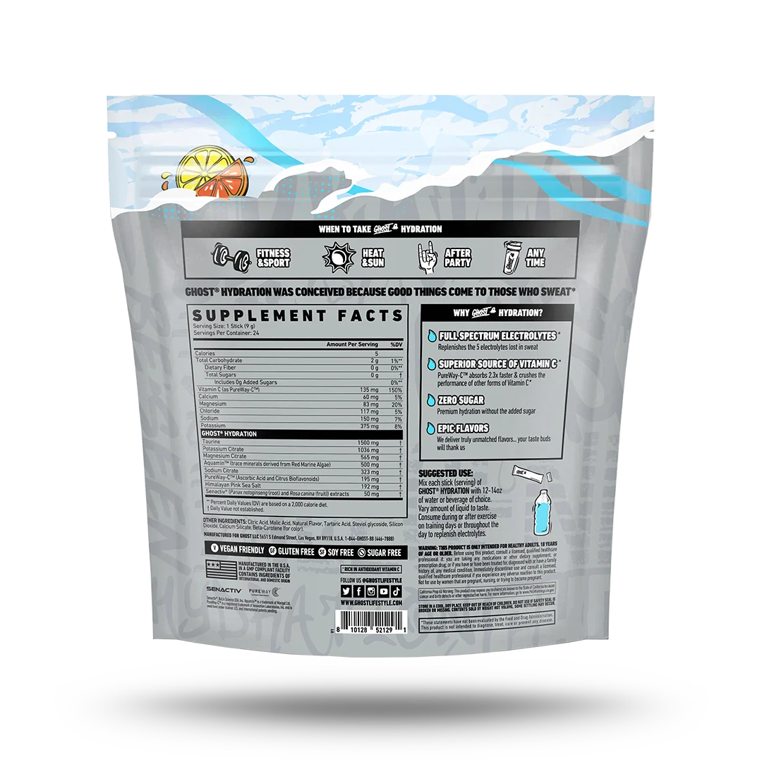 Hydration - Lemon Crush, 01 srv - SP 24pk
